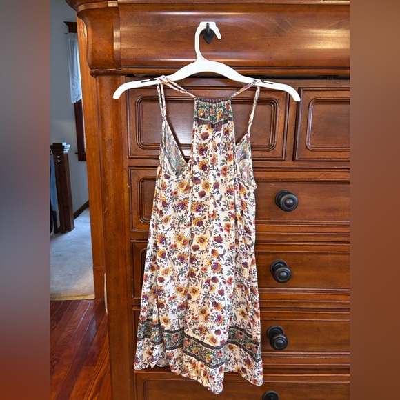 American Eagle Boho Floral Mini Dress | Size Small - Picture 2 of 4